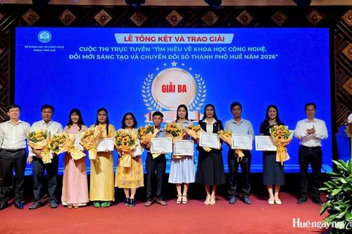 Trao 72 giải tại Cuộc thi trực tuyến 'Tìm hiểu về khoa học công nghệ, đổi mới sáng tạo và chuyển đổi số'