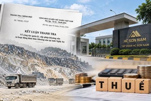 HC Sơn Nam kê khai sai sản lượng tính thuế, nộp bổ sung hơn 1,6 tỷ đồng