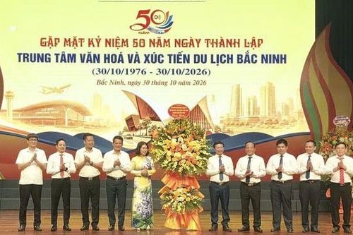 Trung tâm Văn hóa và Xúc tiến du lịch Bắc Ninh kỷ niệm 50 năm thành lập