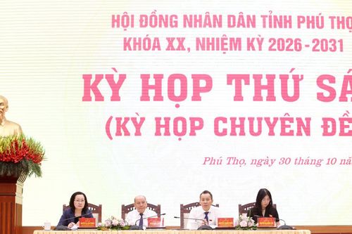 Kỳ họp thứ Sáu, HĐND tỉnh Phú Thọ Khóa XX: Thúc đẩy liên kết vùng, nâng cao hiệu quả sử dụng các nguồn lực đầu tư