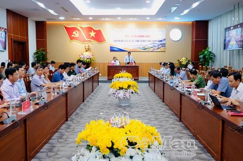 Toạ đàm khoa học về chuyển đổi số ở cơ sở: Cùng tư duy, cùng hành động