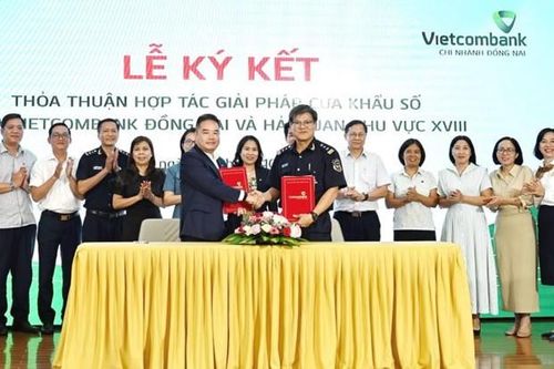 Vietcombank Đồng Nai hợp tác triển khai Cửa khẩu số
