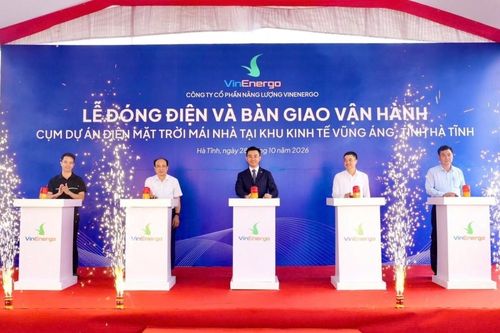 VinEnergo vận hành 22 MWp điện mặt trời và 45 MWh pin lưu trữ tại Hà Tĩnh