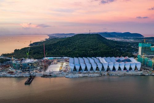 Đại gia Thanh Hóa đứng sau mái vòm thép lớn nhất hành tinh tiếp tục ghi dấu tại siêu công trình APEC 2027 ở Phú Quốc