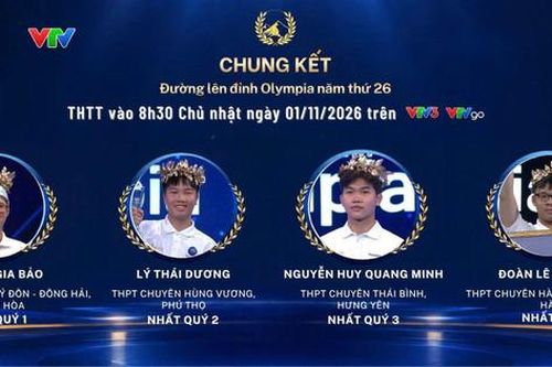 Bốn 'nhà leo núi' trước giờ tranh vòng nguyệt quế Olympia 2026