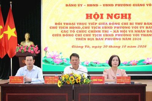 Phường Giảng Võ: Lắng nghe từ cơ sở, tháo gỡ những vấn đề dân sinh