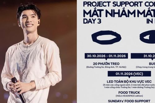 SUNDAYs tung loạt project khủng tiếp ứng HIEUTHUHAI trước thềm Concert D-3
