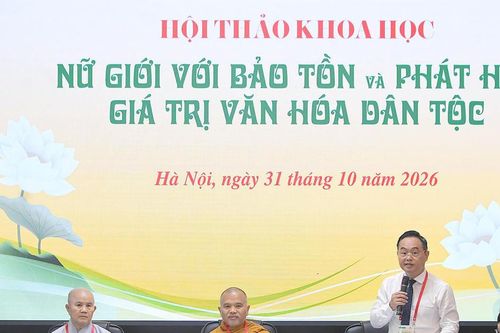 Khẳng định những đóng góp của nữ giới trong bảo tồn văn hóa
