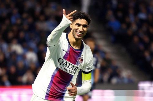 PSG đại thắng với 5 bàn nhờ công Hakimi
