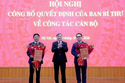 Công bố quyết định của Ban Bí thư về công tác cán bộ tại Viện Hàn lâm Khoa học xã hội Việt Nam