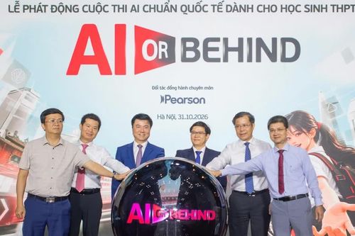 Phát động cuộc thi AI chuẩn quốc tế dành cho học sinh trung học phổ thông