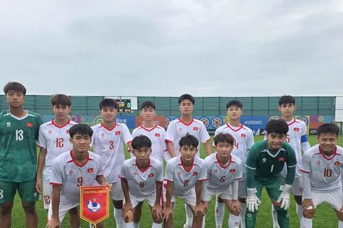 U15 Việt Nam bị Malaysia, Thái Lan bỏ xa ở World Cup