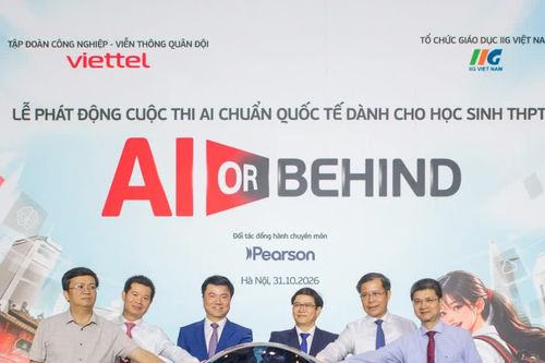 Lần đầu tiên học sinh THPT cả nước được thi AI chuẩn quốc tế hoàn toàn miễn phí
