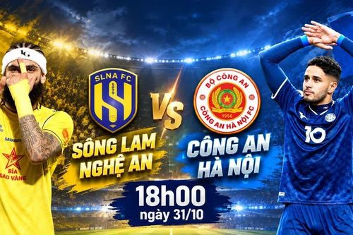 Nhận định Sông Lam Nghệ An vs Công an Hà Nội, 18h00 ngày 31/10: Đại chiến trên đỉnh