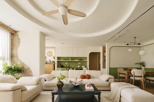 Đập thông hai căn hộ, gia chủ tạo không gian liền mạch rộng 215m²