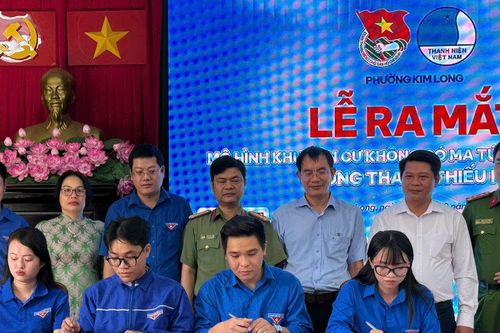 Lan tỏa mô hình khu dân cư không ma túy trong thanh thiếu niên