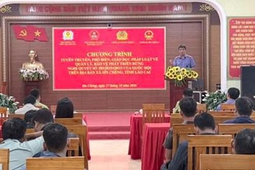 Truyền thông điệp '5 KHÔNG - 1 CÓ' về bảo vệ rừng và động vật hoang dã