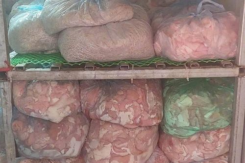 Phát hiện hơn 2 tấn bì lợn không rõ nguồn gốc tại cơ sở kinh doanh thực phẩm