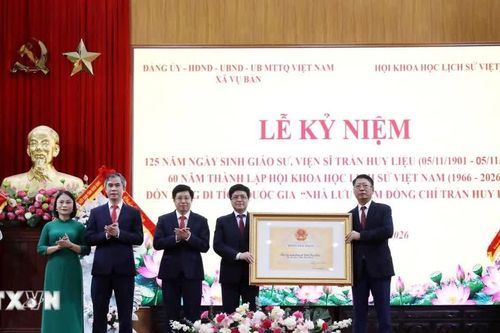 Nhà lưu niệm Trần Huy Liệu - địa chỉ đỏ giáo dục truyền thống cho thế hệ trẻ