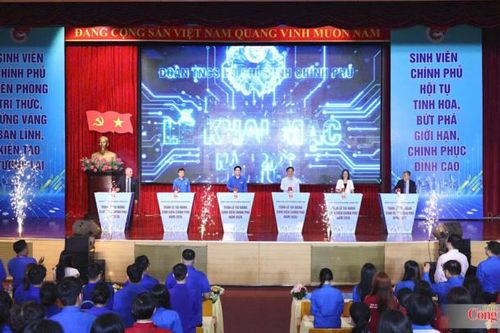 Khai mạc Tuần lễ Tài năng sinh viên Chính phủ năm 2026