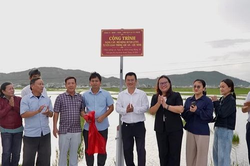 Xã Tuy Phước khánh thành 3 công trình hạ tầng với tổng vốn đầu tư gần 7 tỷ đồng