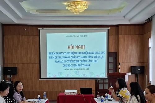 Triển khai giáo dục liêm chính, tiết kiệm cho học sinh phổ thông
