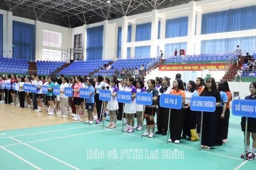 Khai mạc Hội thi Thể thao phụ nữ tỉnh Lai Châu lần thứ X, năm 2026