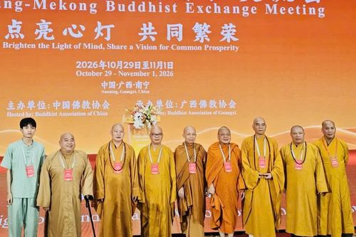 Đoàn GHPGVN dự Hội nghị Phật giáo lưu vực Lan Thương - Mê Kông năm 2026