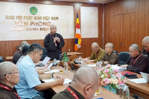Ban An ninh Đại hội họp rà soát công tác hỗ trợ chuẩn bị tổ chức Đại hội X GHPGVN