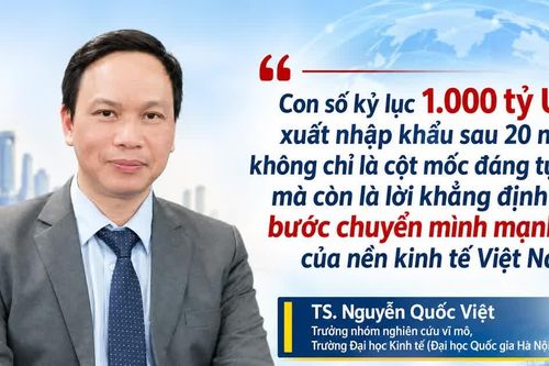 Từ cột mốc 1.000 tỷ USD đến khát vọng vươn tầm của quốc gia