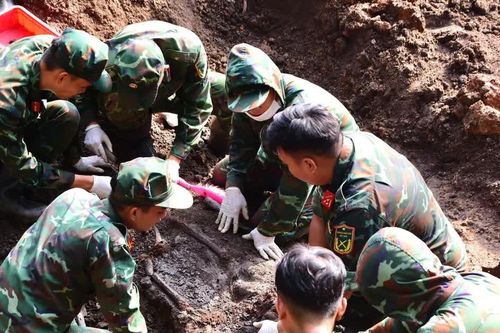 Tìm kiếm, quy tập được 879 hài cốt liệt sĩ tại Công viên Lê Thị Riêng