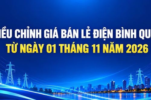 Giá bán lẻ điện bình quân giảm 2% từ ngày 1/11