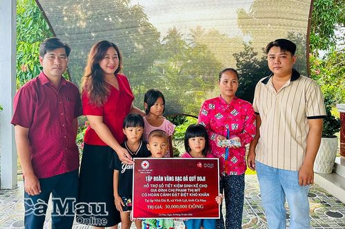 San sẻ yêu thương, tiếp sức gia đình vượt khó