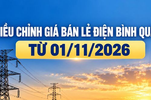 Giá điện giảm 2% từ ngày 1/11, còn gần 2.160 đồng/kWh