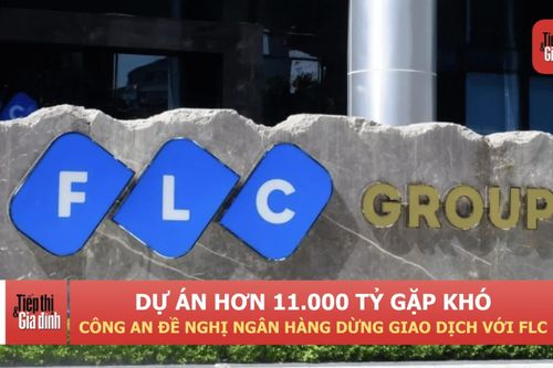Công an đề nghị ngân hàng dừng giao dịch với nhiều tài khoản liên quan đến FLC, dự án hơn 11.000 tỷ đồng gặp khó