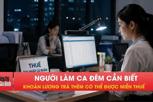 Làm ca đêm được trả thêm 35% tiền lương, có phải đóng thuế?