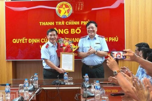Ông Trần Đình Hưng giữ chức Cục trưởng Cục III Thanh tra Chính phủ