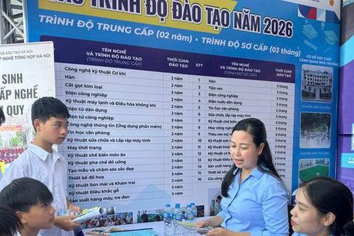 Học sinh thêm cơ hội tìm hiểu cơ hội học tập và việc làm