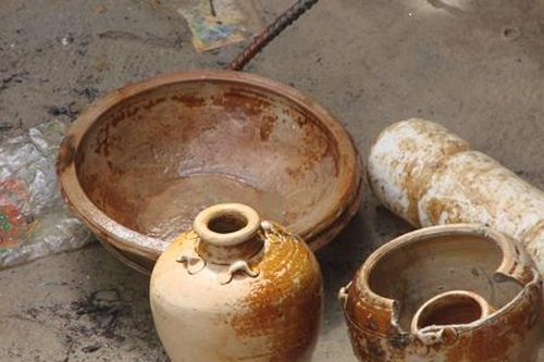 Chùm ảnh: Khai quật tàu cổ tại Quảng Ngãi