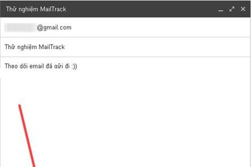 'Theo vết' email đã gửi
