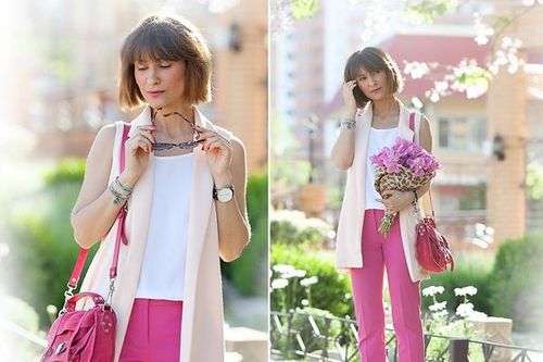 Những bộ đồ có gam màu rực rỡ cho ngày nắng