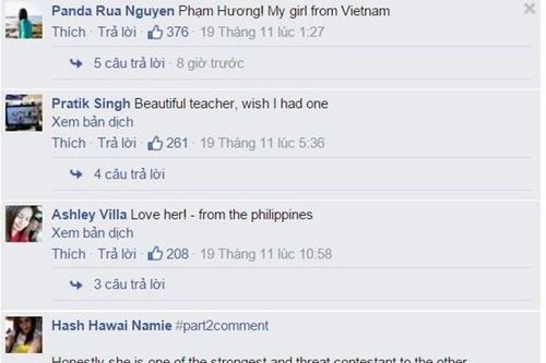 Phạm Hương được công chúng Quốc tế kỳ vọng là tân Hoa hậu Hoàn Vũ 2015