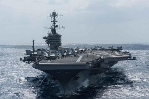 Mỹ triển khai tàu sân bay và nhiều tàu chiến vào biển Đông đối phó Trung Quốc