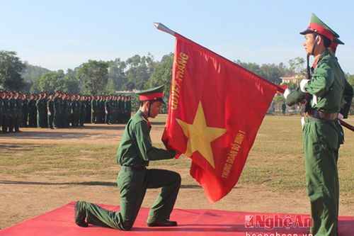 Lễ tuyên thệ chiến sỹ mới đợt 1 năm 2016