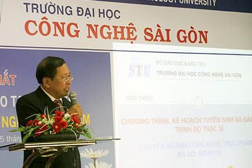 Trường ĐH Công nghệ Sài Gòn đào tạo thạc sĩ Công nghệ thực phẩm