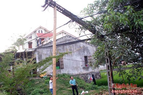 Lưới điện hạ áp nông thôn: Mất an toàn trong sinh hoạt, sản xuất