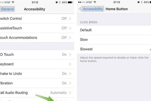 Hướng dẫn điều chỉnh tốc độ nút Home trên iPhone