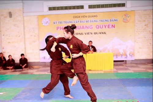 Gần 200 võ sinh môn phái Phật Quang Quyền thi lên đai tại Nghệ An