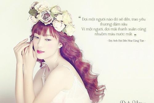 Đinh Hương ra mắt single 'Đợi anh đến hoa cũng tàn'