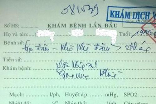 Chữ viết cần rõ ràng trong đơn thuốc